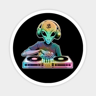 Psytrance Goa Om Rave DJ Alien Magnet